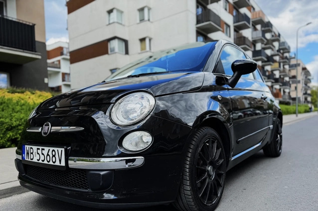 Fiat 500 cena 29999 przebieg: 134000, rok produkcji 2009 z Warszawa małe 407